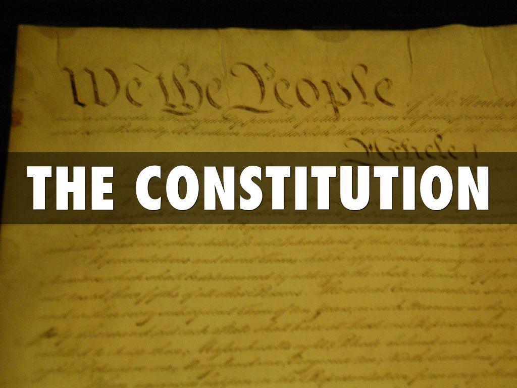 The Constitution Of The United States