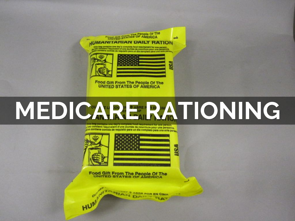 Medicare Rationing