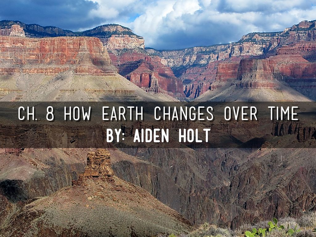 Ch. 8 How Earth Changes Over Time by Aiden Holt