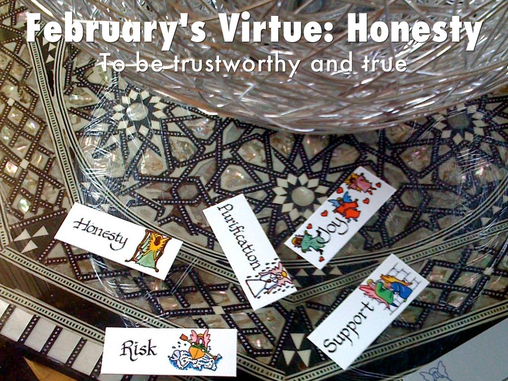 February's Virtue: Honesty