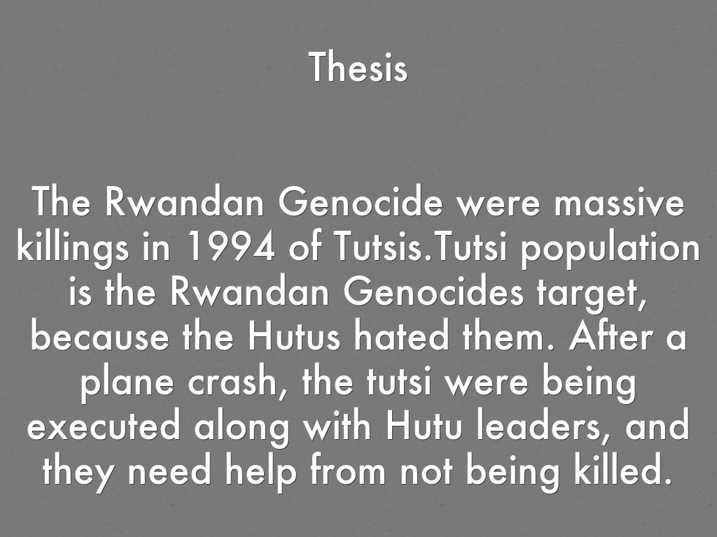 Rwanda thesis statement image