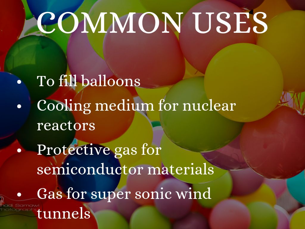 helium uses