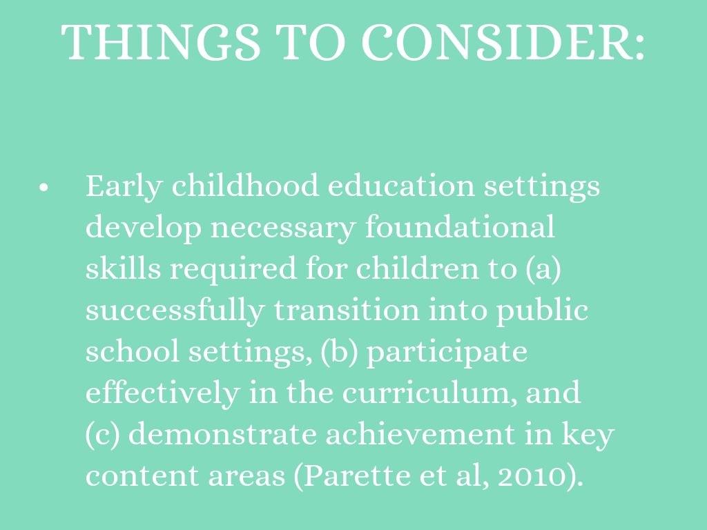 Technology and Early Childhood Education by kristin.