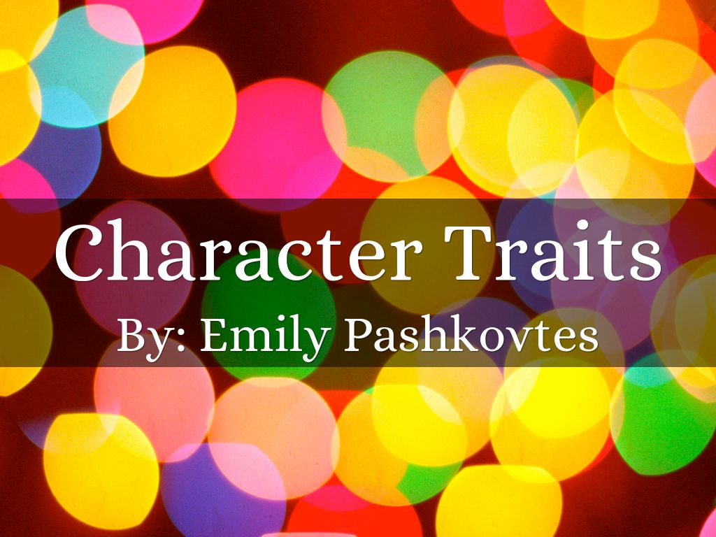 Character Traits