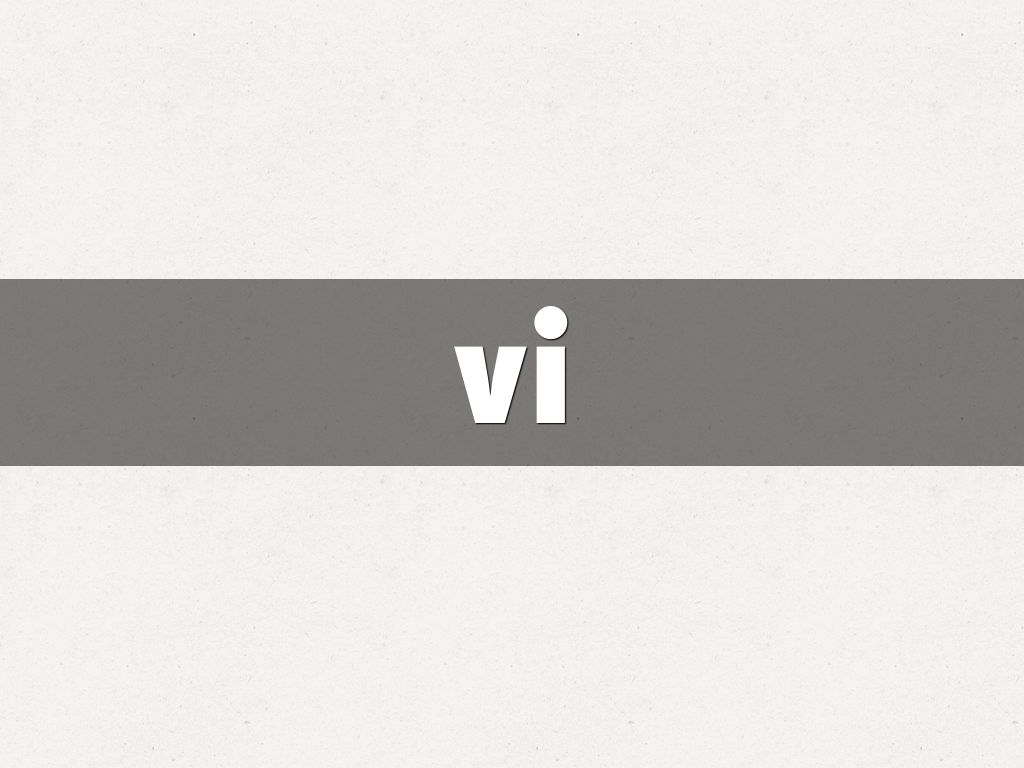 vi
