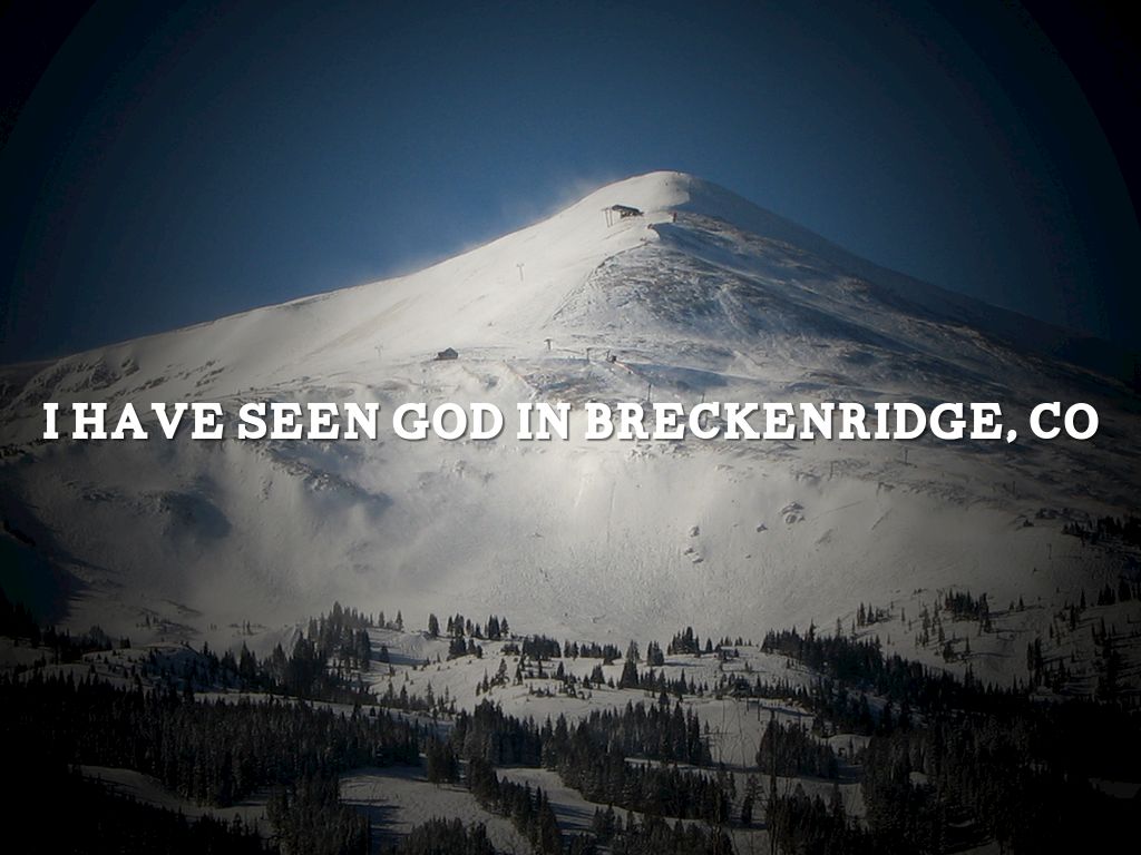 Where Have You Seen God?