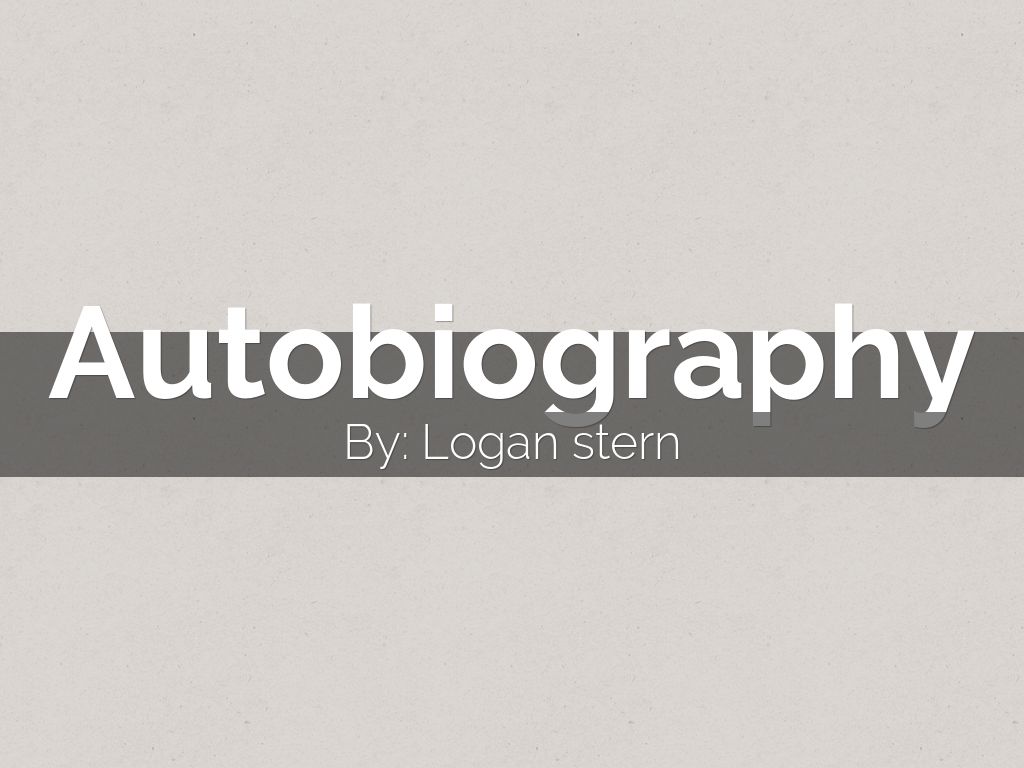 Autobiography