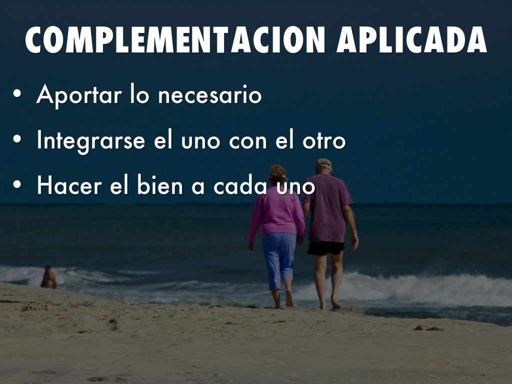 COMPLEMENTACIÓN by Julián González Lema