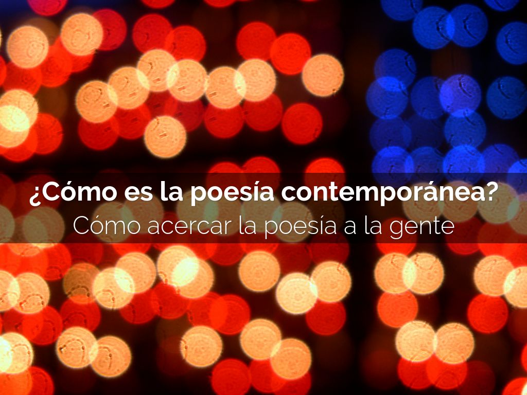 Poesía contemporánea by ayarith.at Poesía contemporánea by ayarith.at