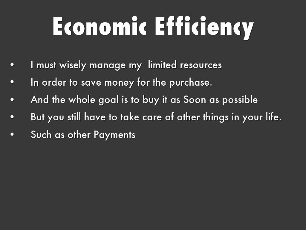 6 Economic Goals by childoffire17