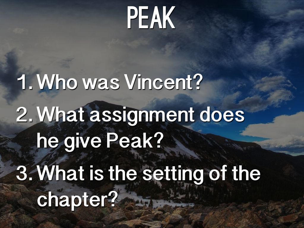 Peak by Topaz_Fentress