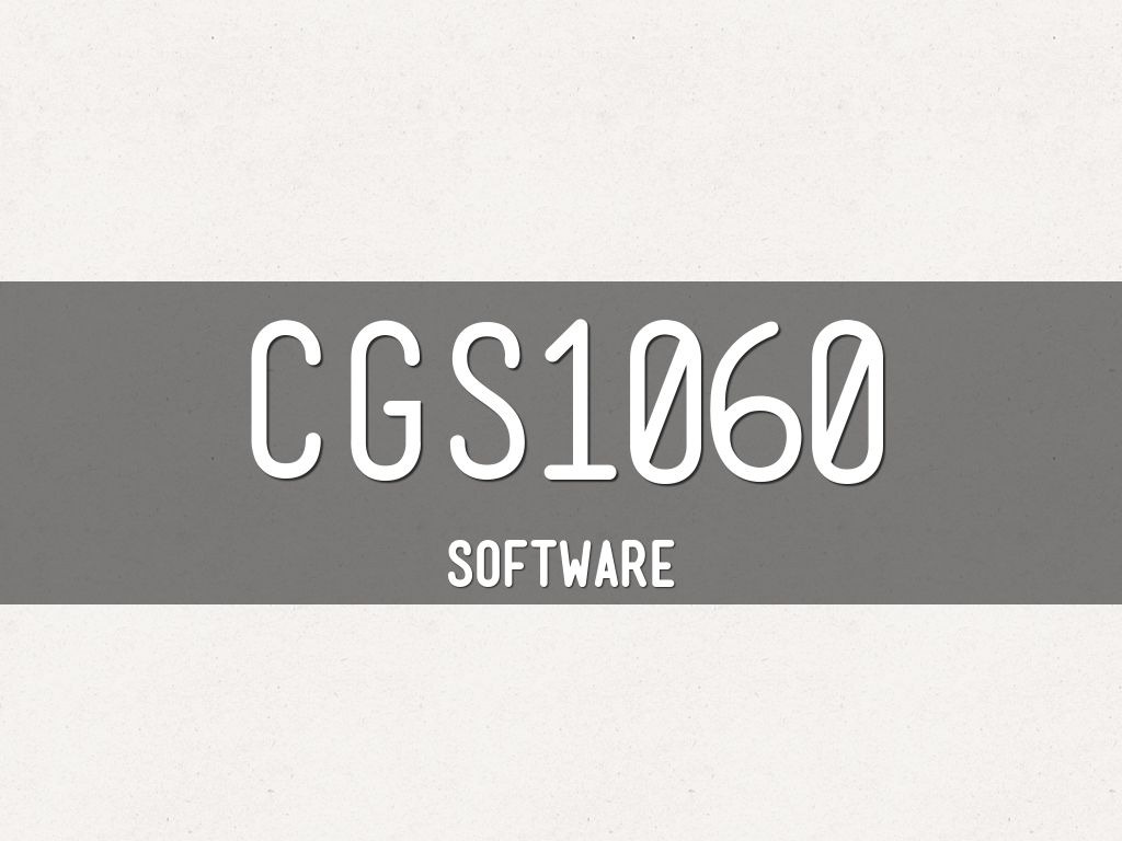 CGS1060