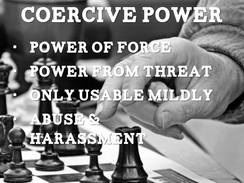 coercive power essay help coercive power