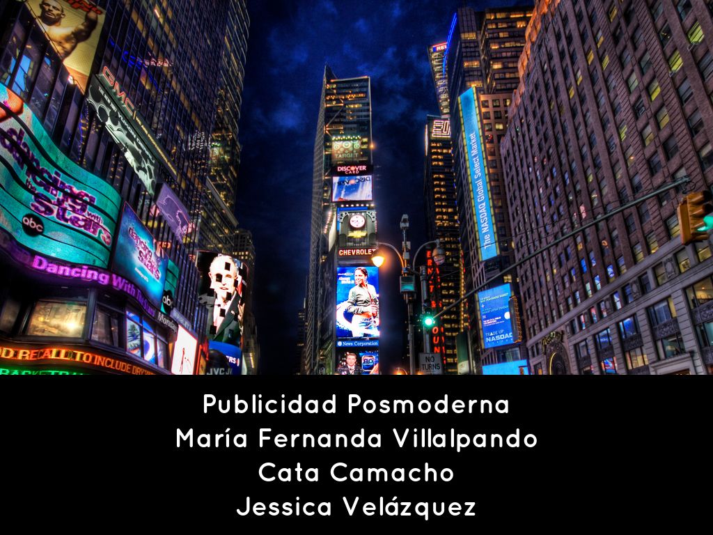 Publicidad Posmoderna