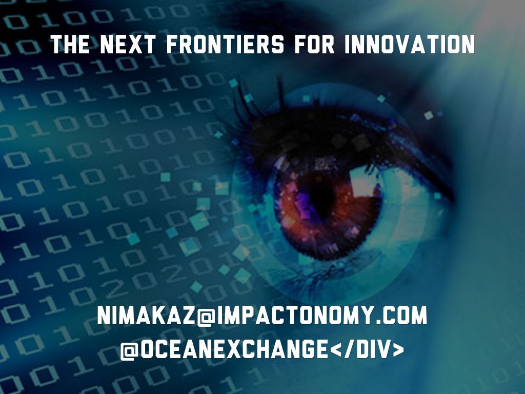 The Next Frontiers of Innovation: Collaboration