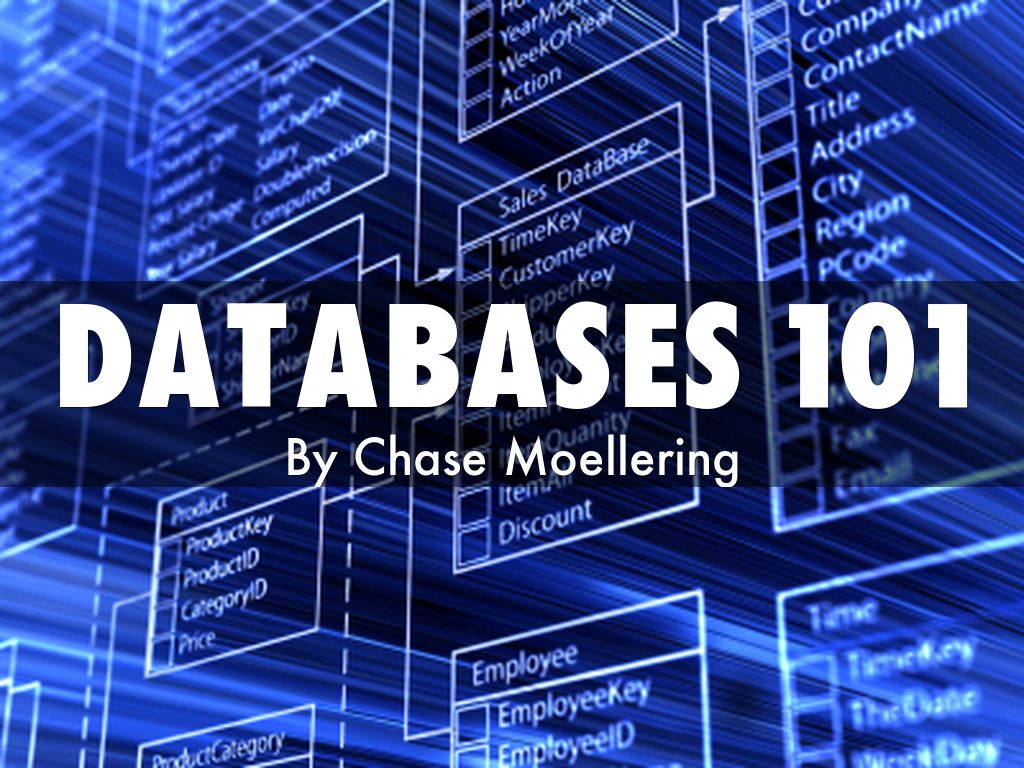 Databases 101