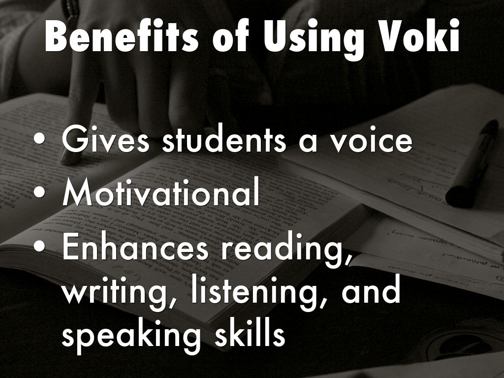 Benefits of Using Voki