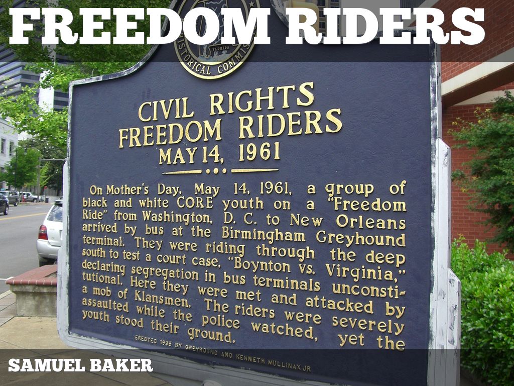 Freedom Riders Quote Freedom Riders Holding Signs