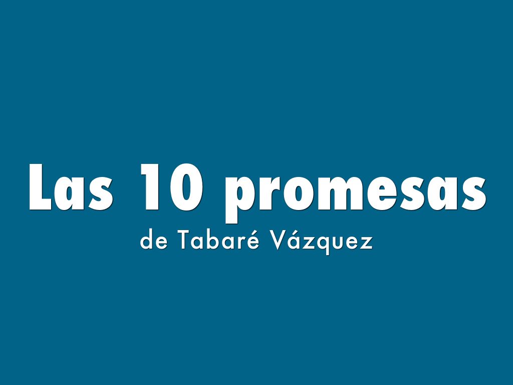 Las 10 promesas