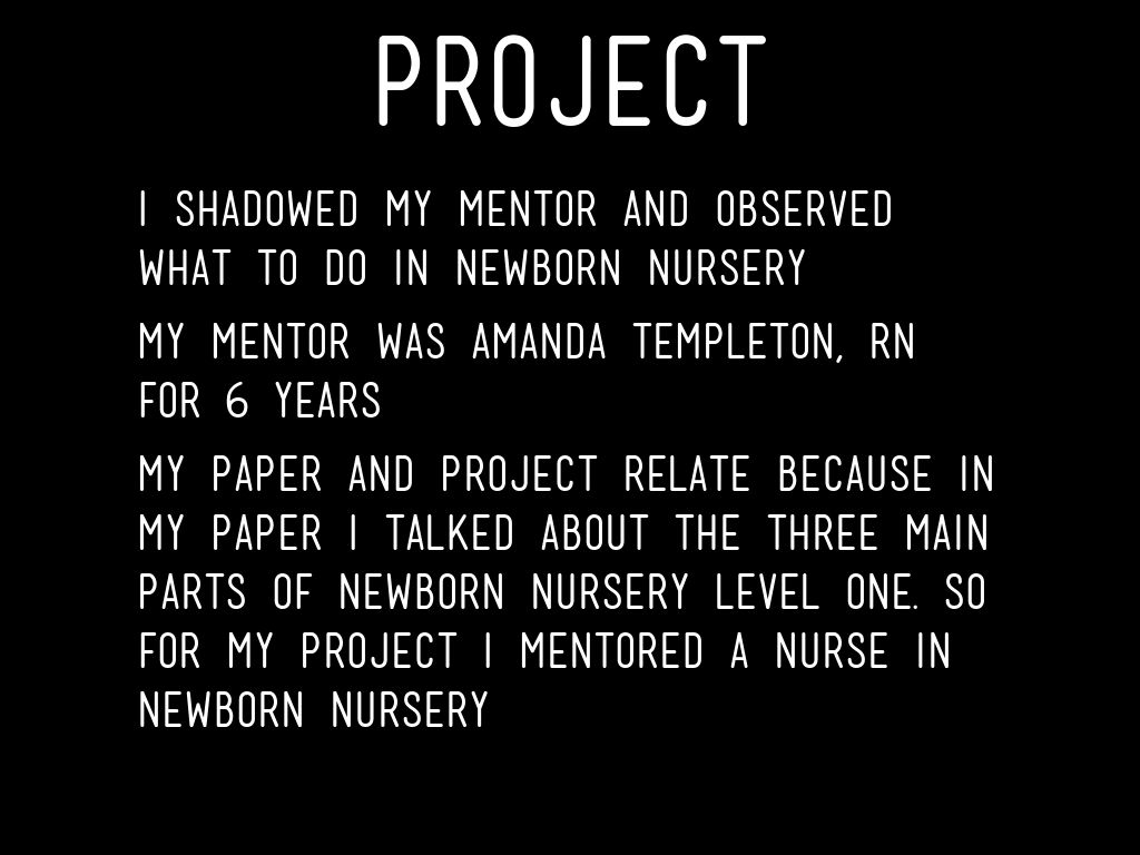 Newborn Nursery Level One by Ashlyn.pfahlert