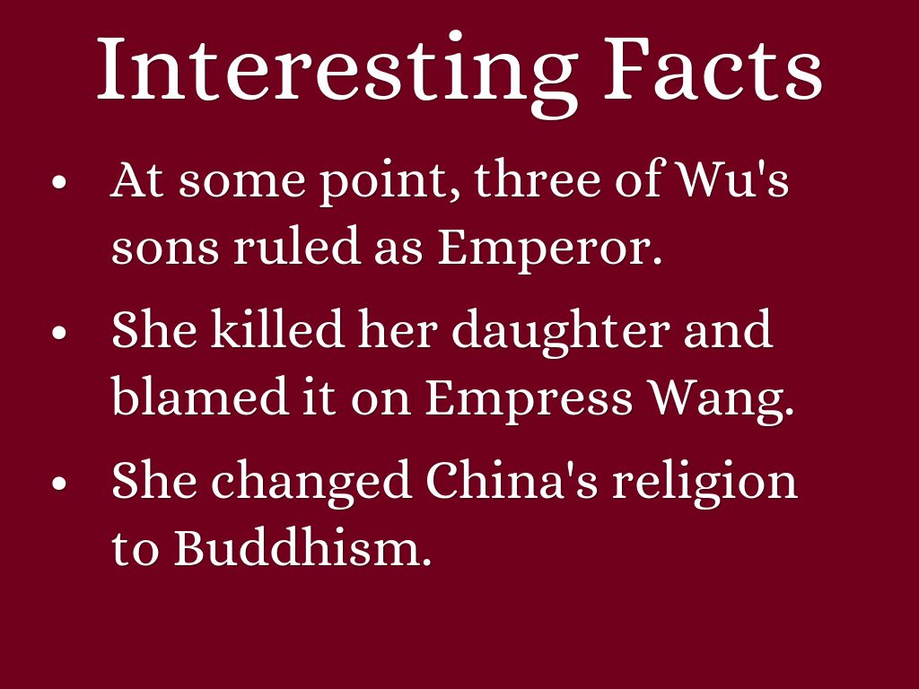 🎉 Empress wu Wu Zetian China's fierce and fearless