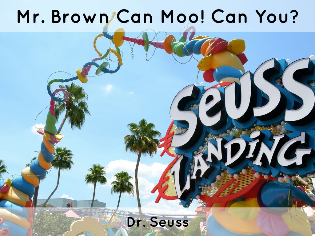 Mr. Brown Can Moo! Can You?