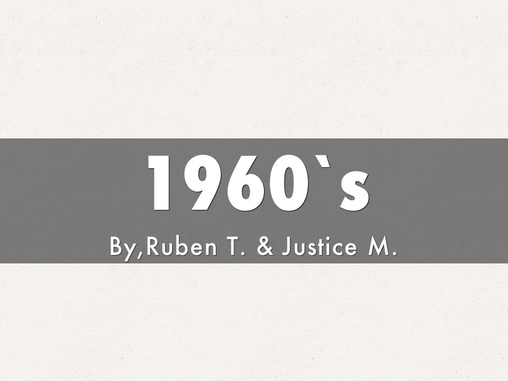 1960`s