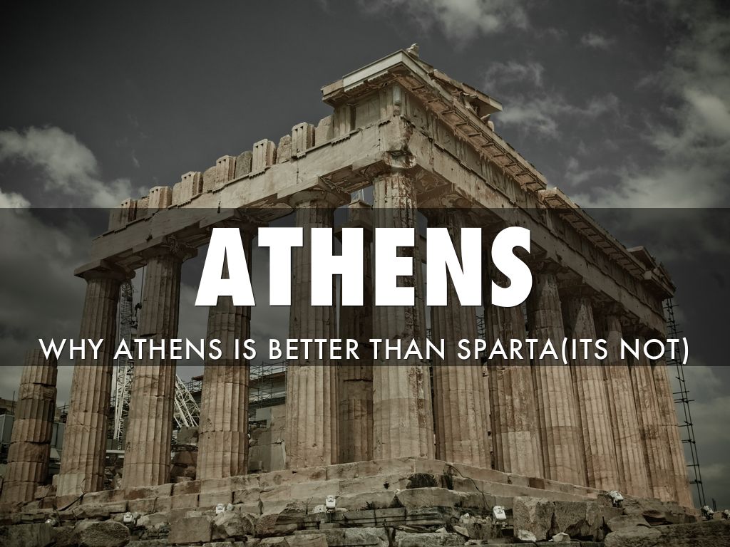 Athens is Better Than Sparta by Lance Esquillo