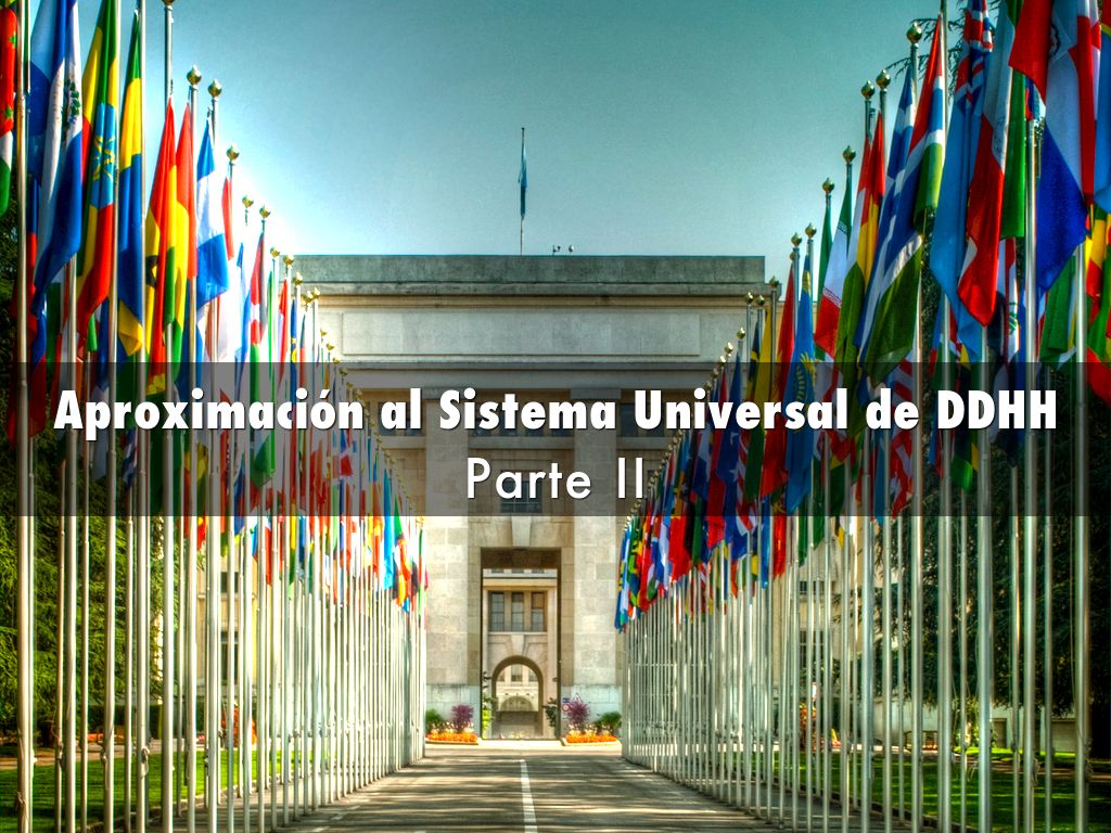 Aproximación al Sistema Universal de DDHH