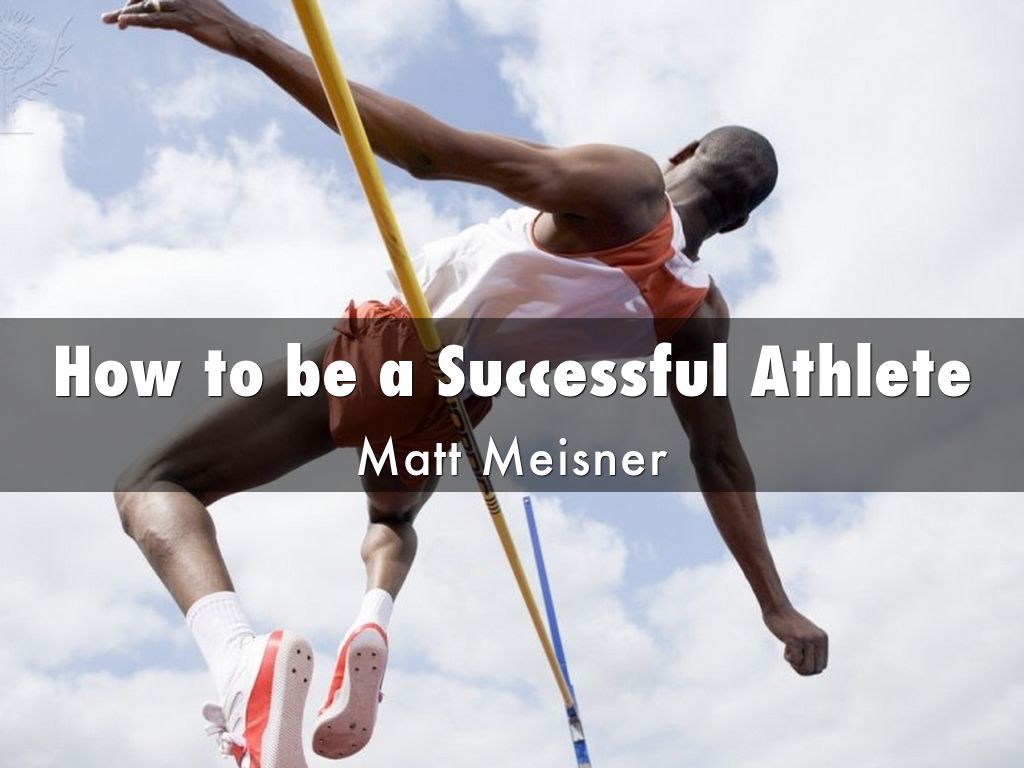 How to be a Successful Athlete by mameisner