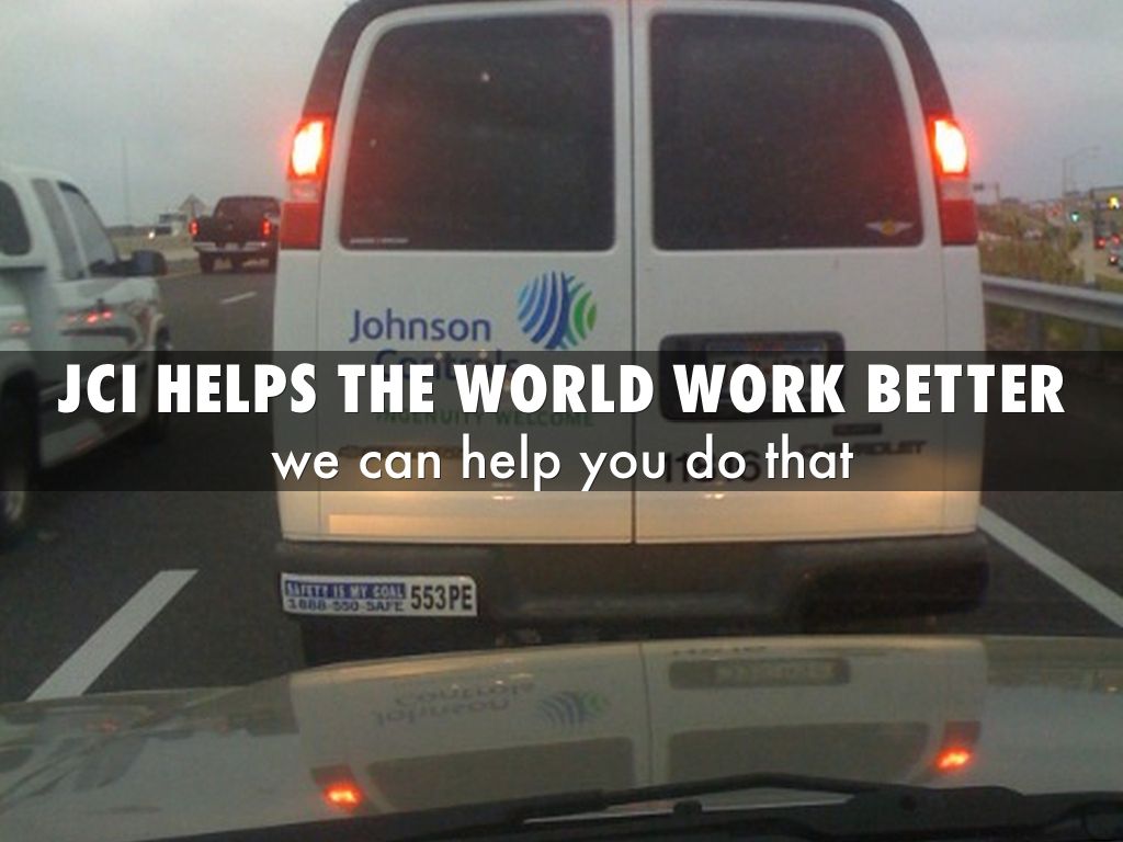 JCI helps the world work better by kaob