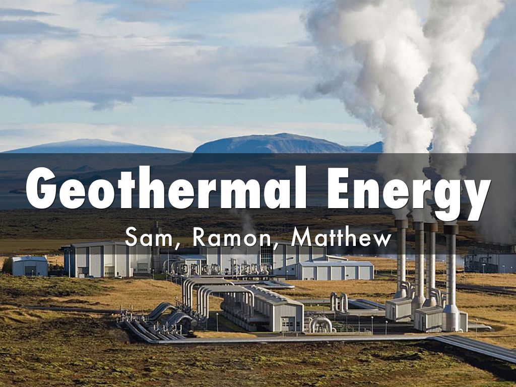 Geothermal Energy