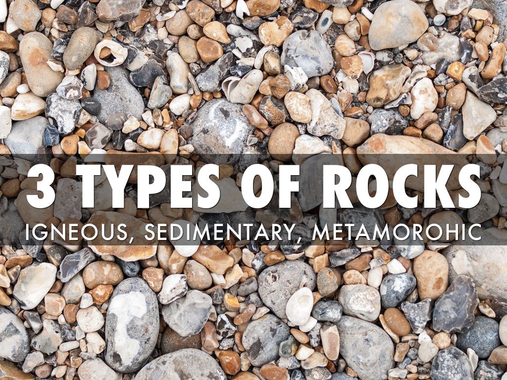 Types And Example For Rocks 3 types of rocks by Reagan Alexander