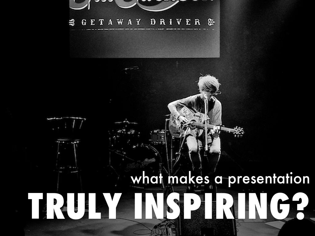 what makes a great presentation?