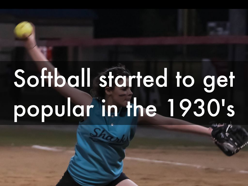 Softball by WE Library