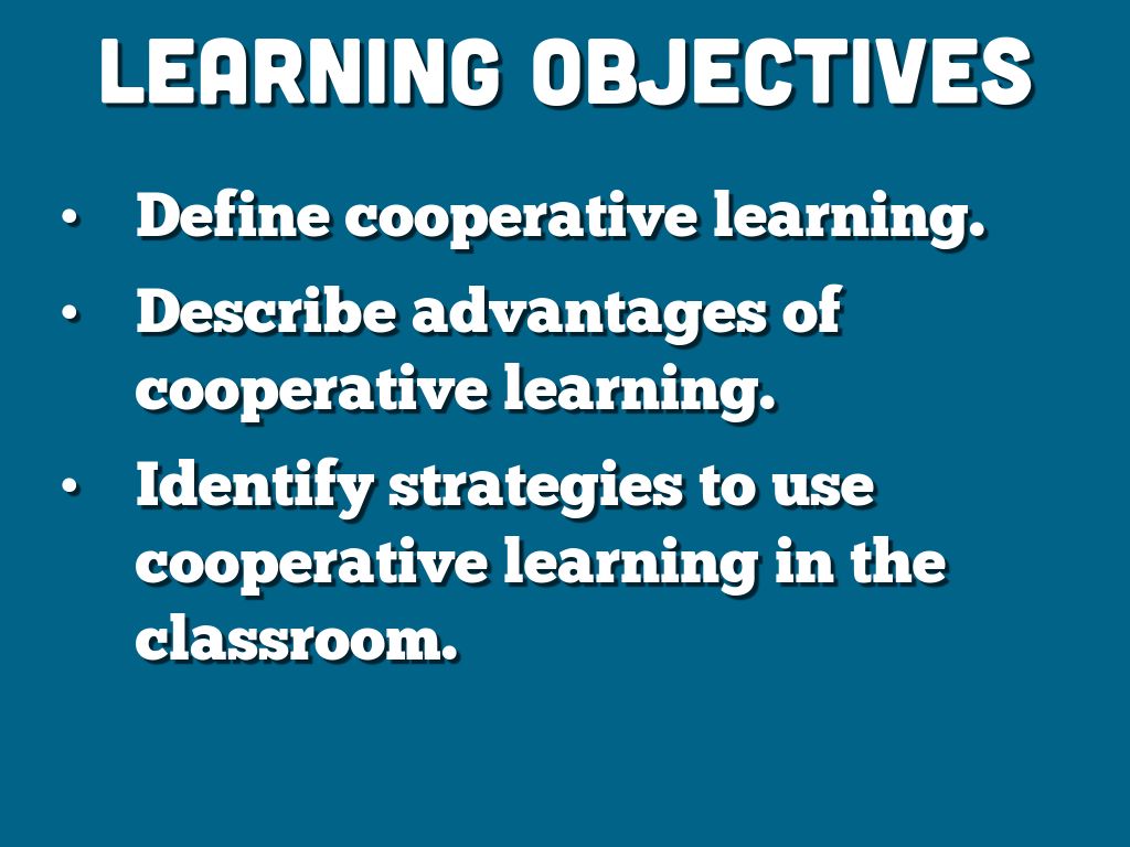 Cooperative Learning by hannah.pomfret