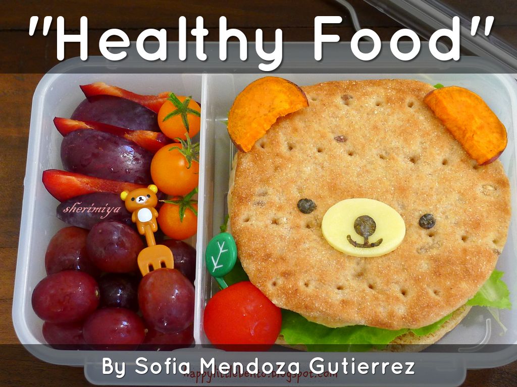 Healthy food/Sofia Mendoza Gutierrez.
