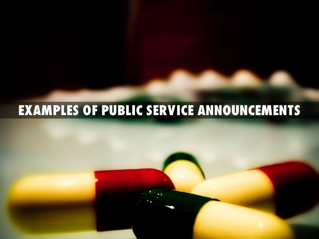 And Now For a Public service Announcement by Natalie