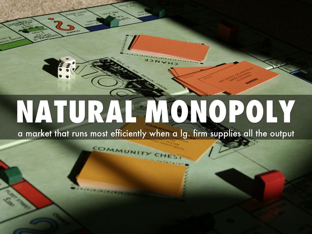 regulated monopoly examples