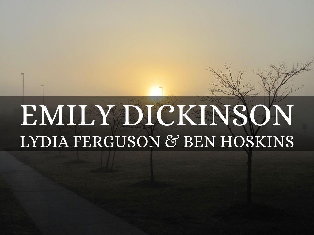 Copy of Emily Dickinson