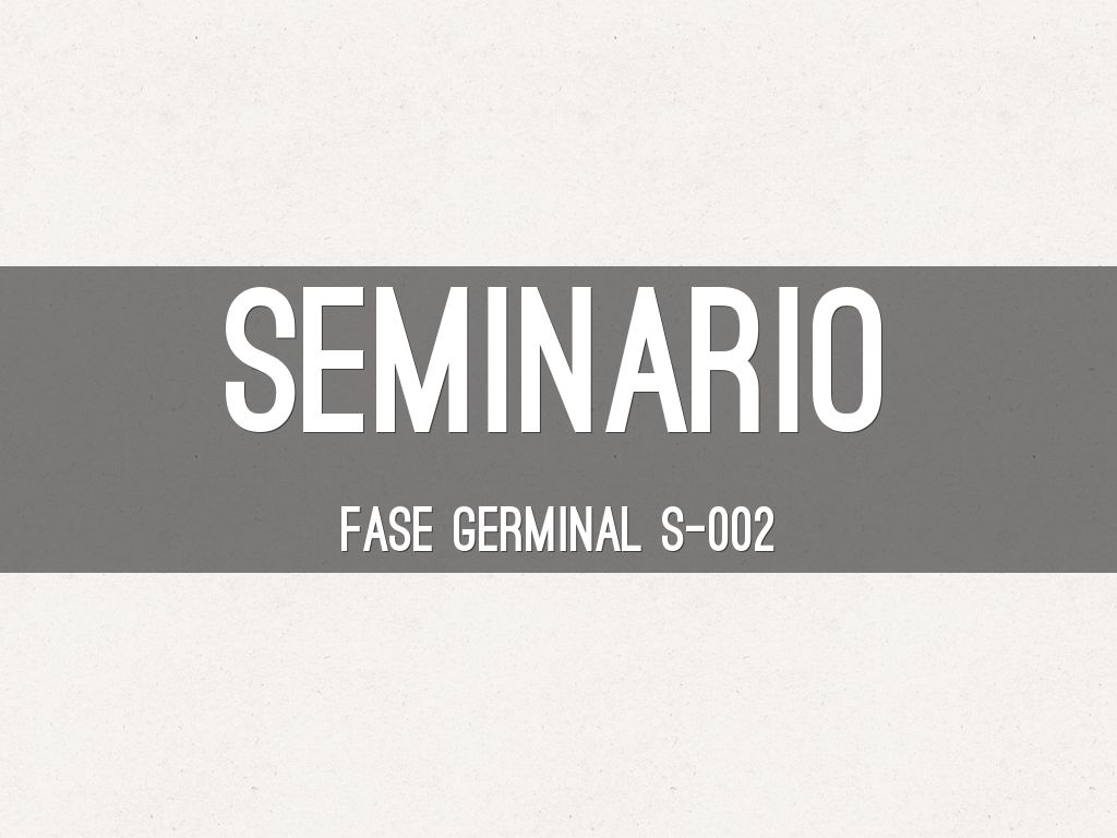 SEMINARIO