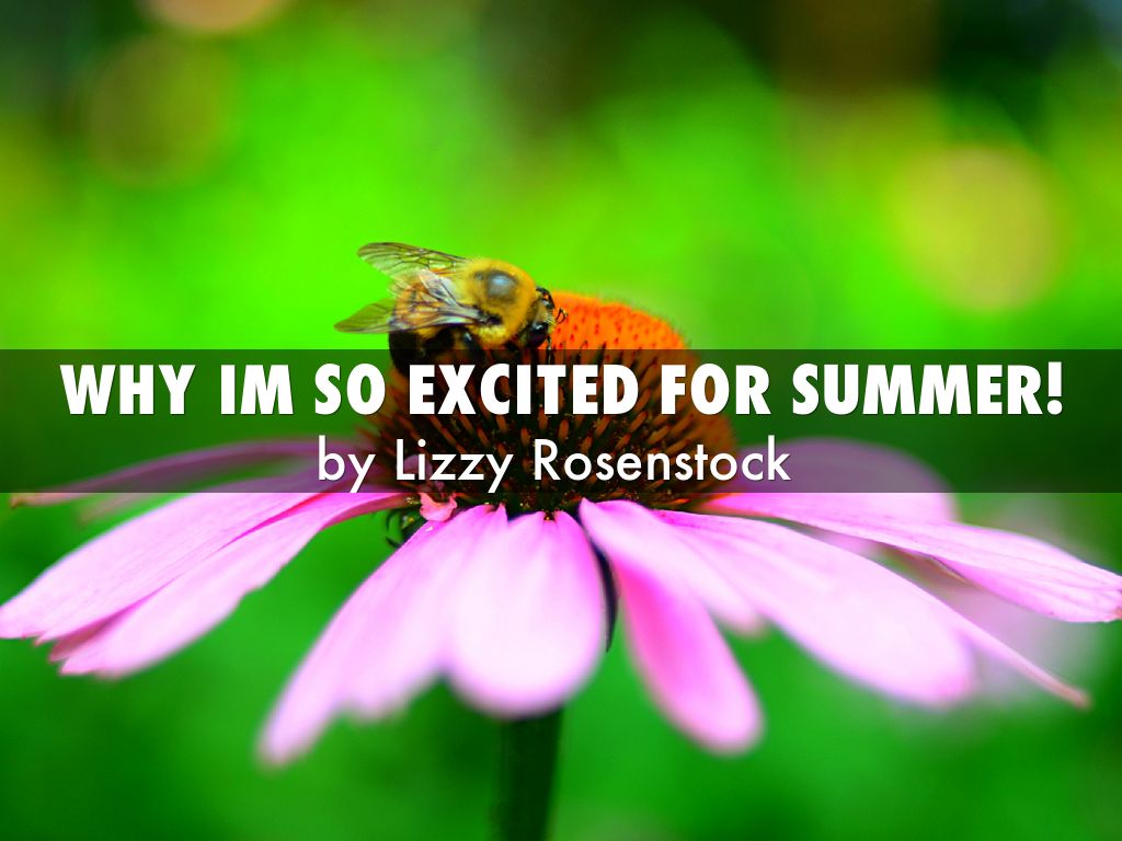 WHY IM SO EXCITED FOR SUMMER!