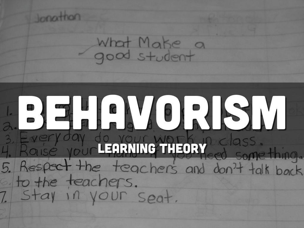 Copy of Behavorism