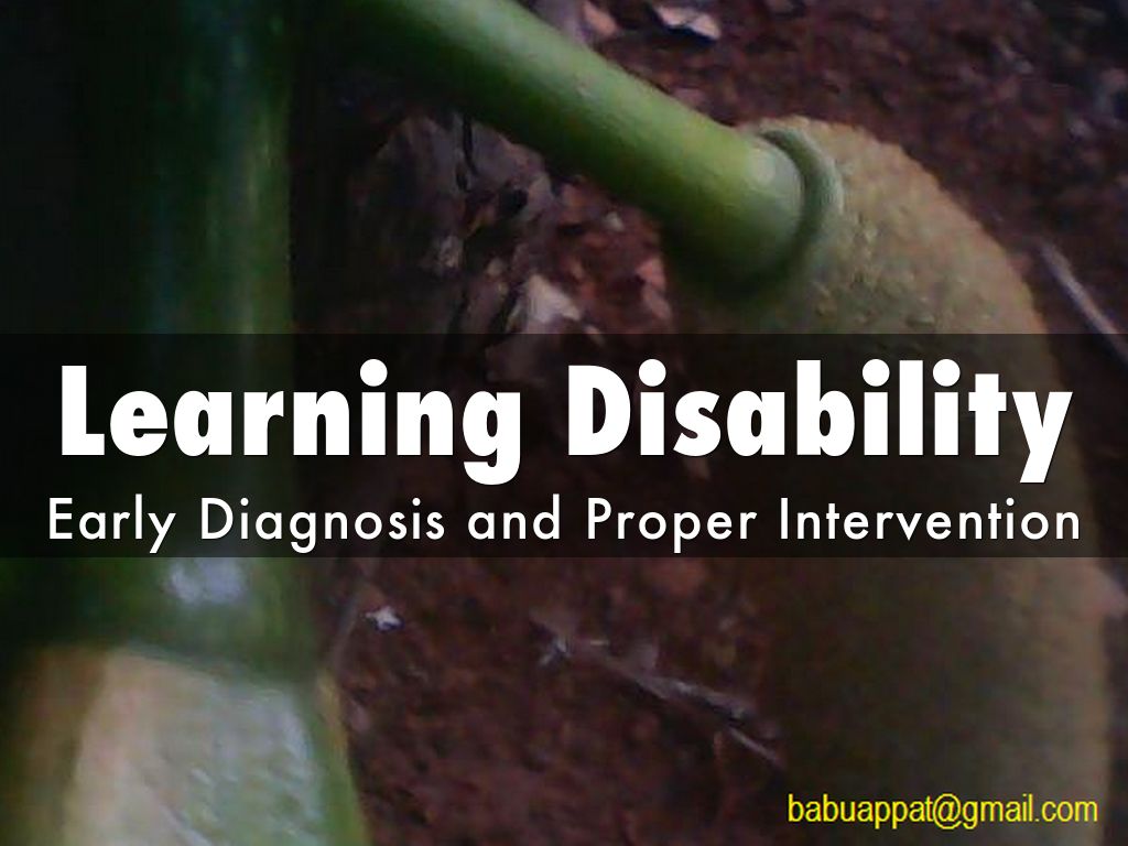 Learning Disability