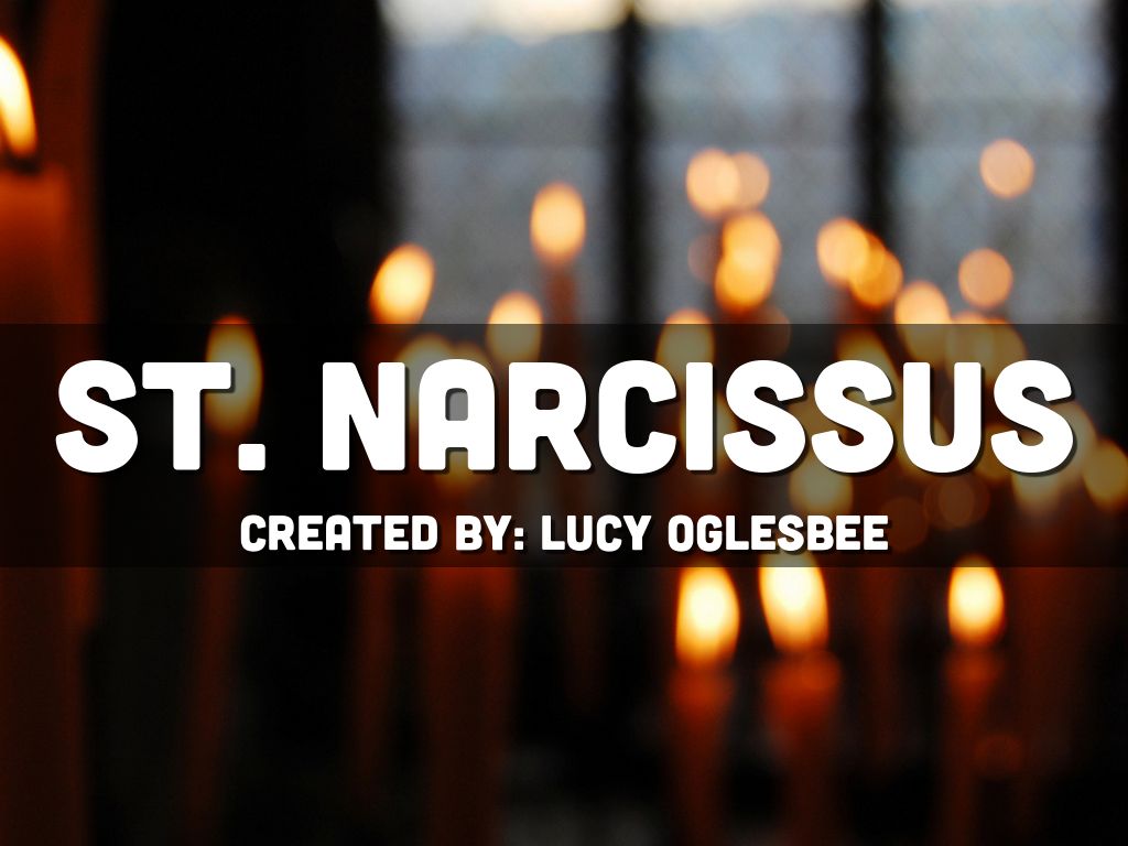 St. Narcissus by Lucy Oglesbee