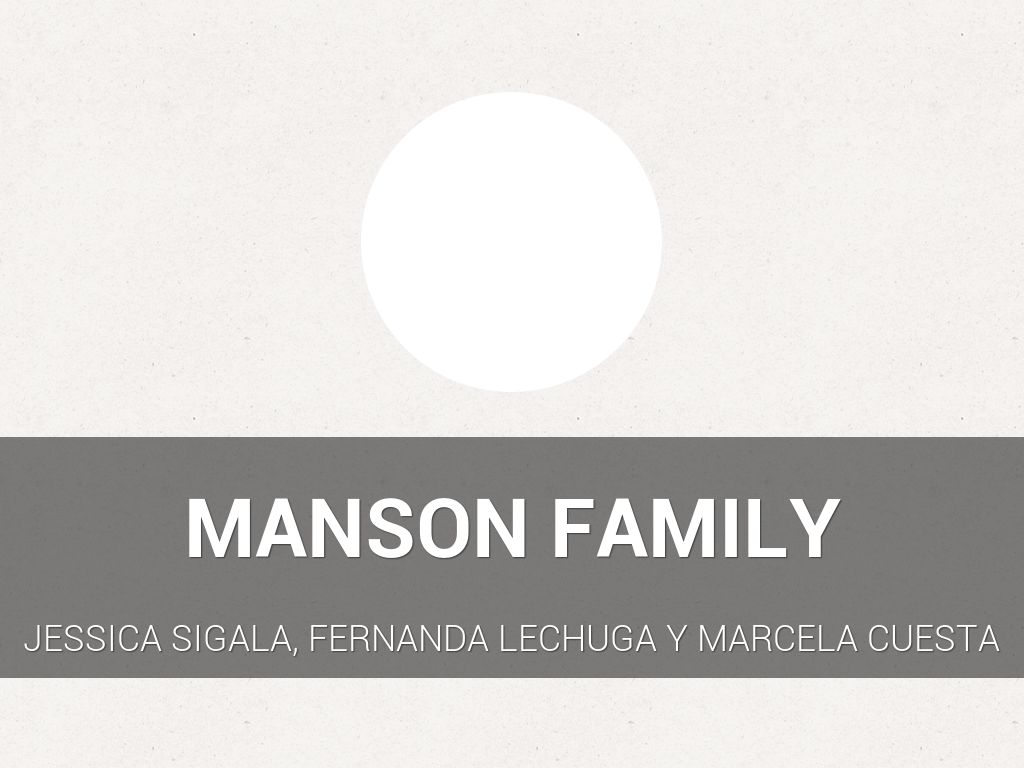 Manson family