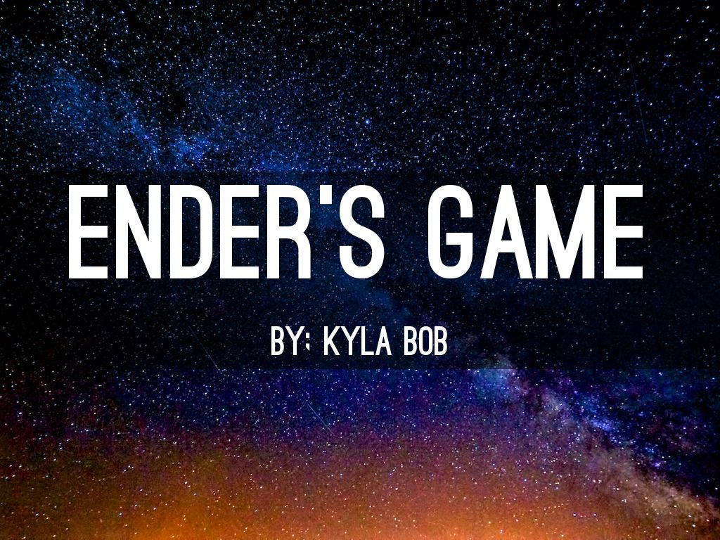 Ender's game by kylabob1329