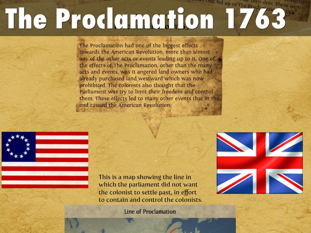 The Proclamation of 1763