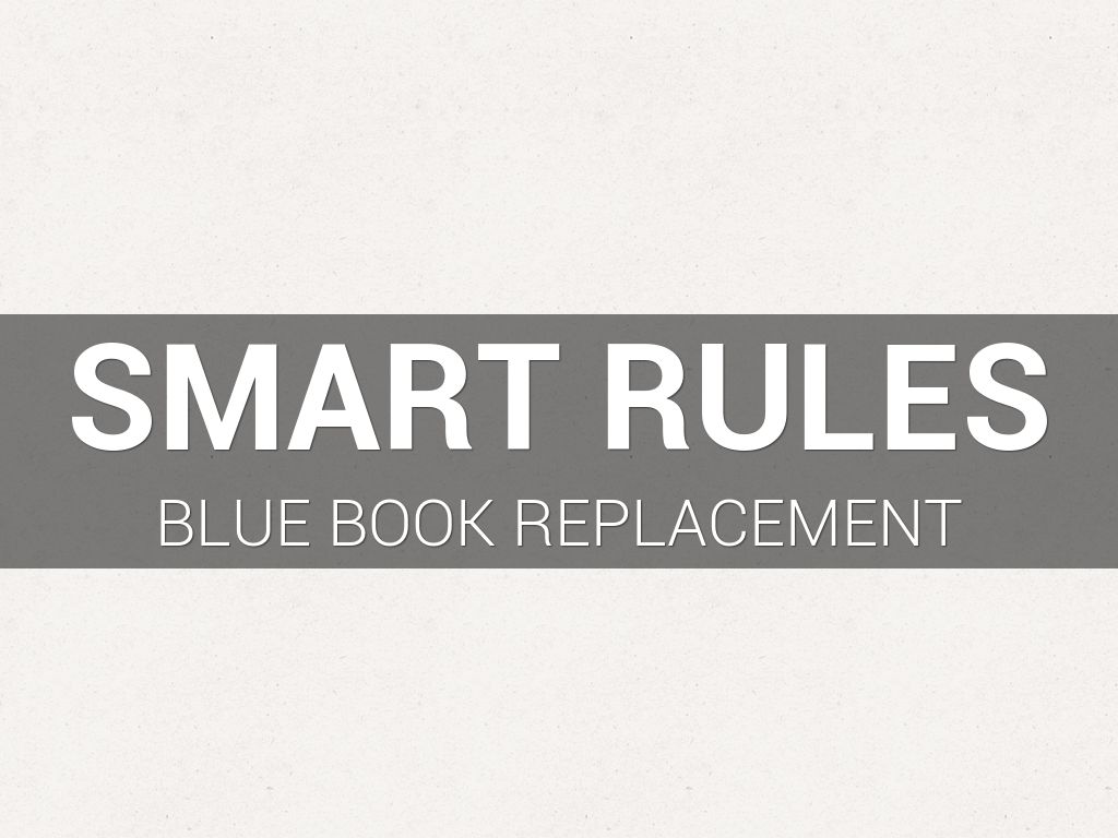 SMART RULES by knally