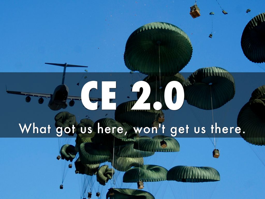 What got us here, won't get us we.